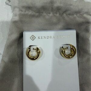 Kendra Scott Gold Mini Hoop Earrings